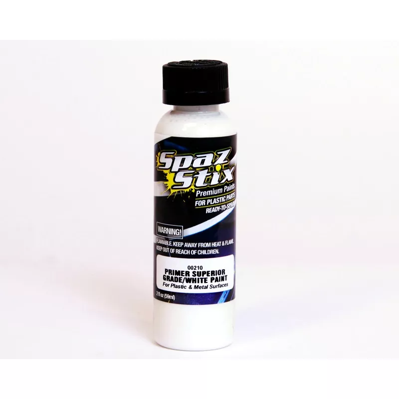 Sandable Primer, Airbrush Ready Paint, 2oz